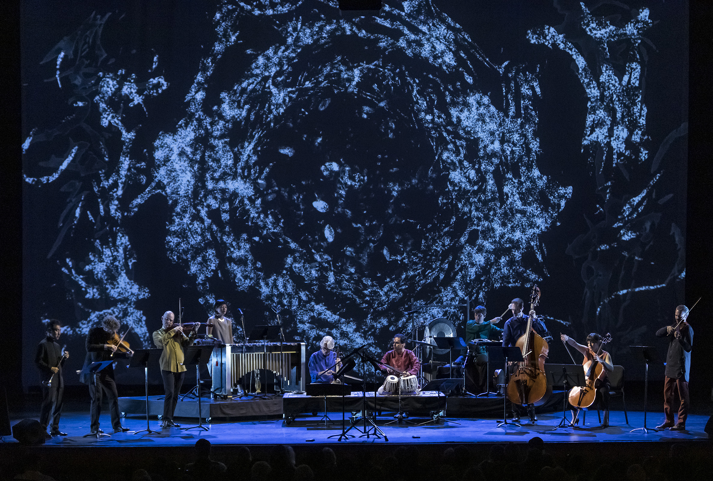 Musicians performing